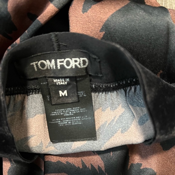 TOM FORD***Animal Print Silk Boxer Shorts***Med. $525 - Picture 6 of 6